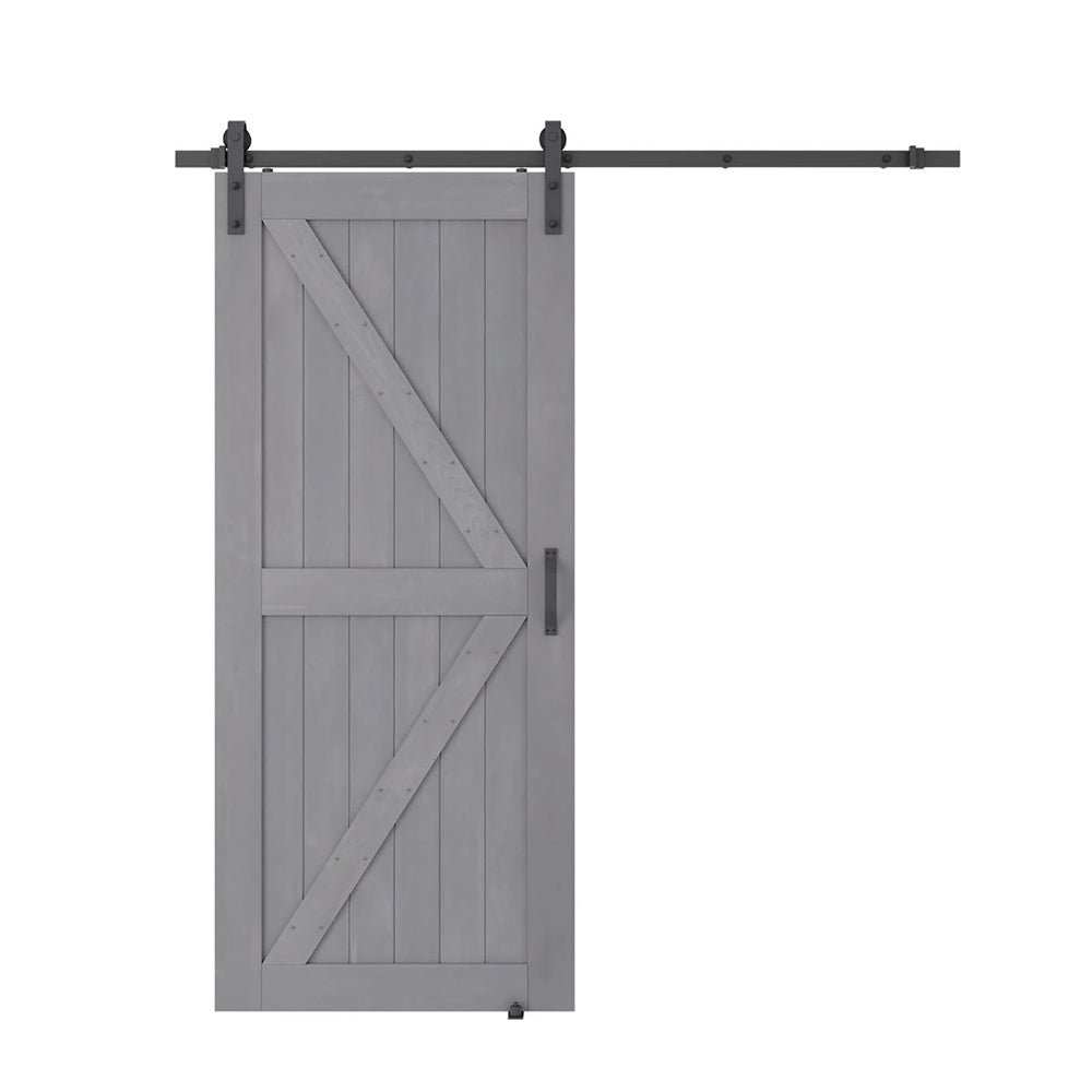 Wood Barn Door with Installation Hardware Kit