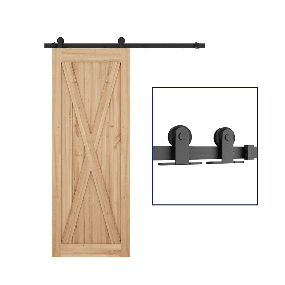 Sliding Barn Door Hardware Kit, T Shape Hanger