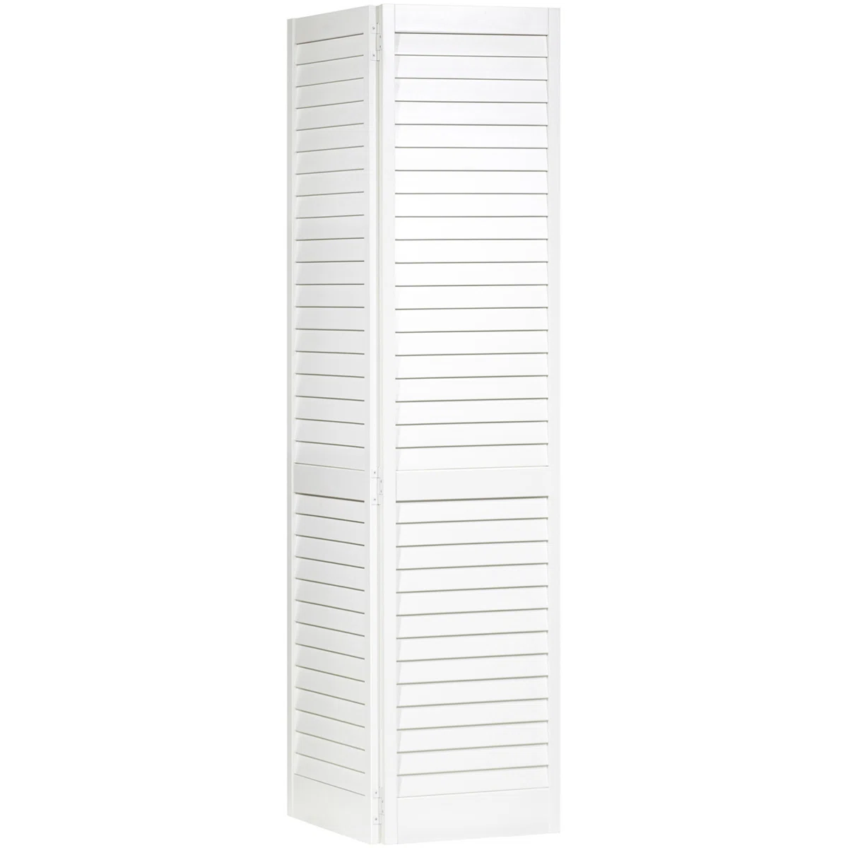 White Bifold Door with Hardware Kit