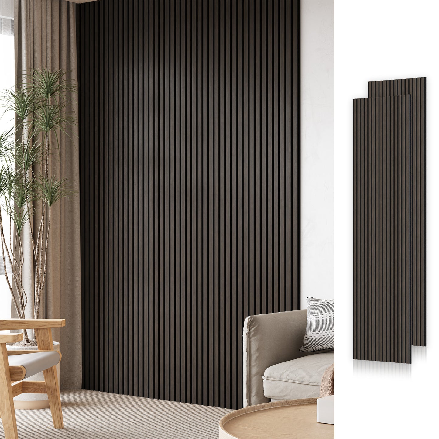 Wood Slat Acoustic Panels