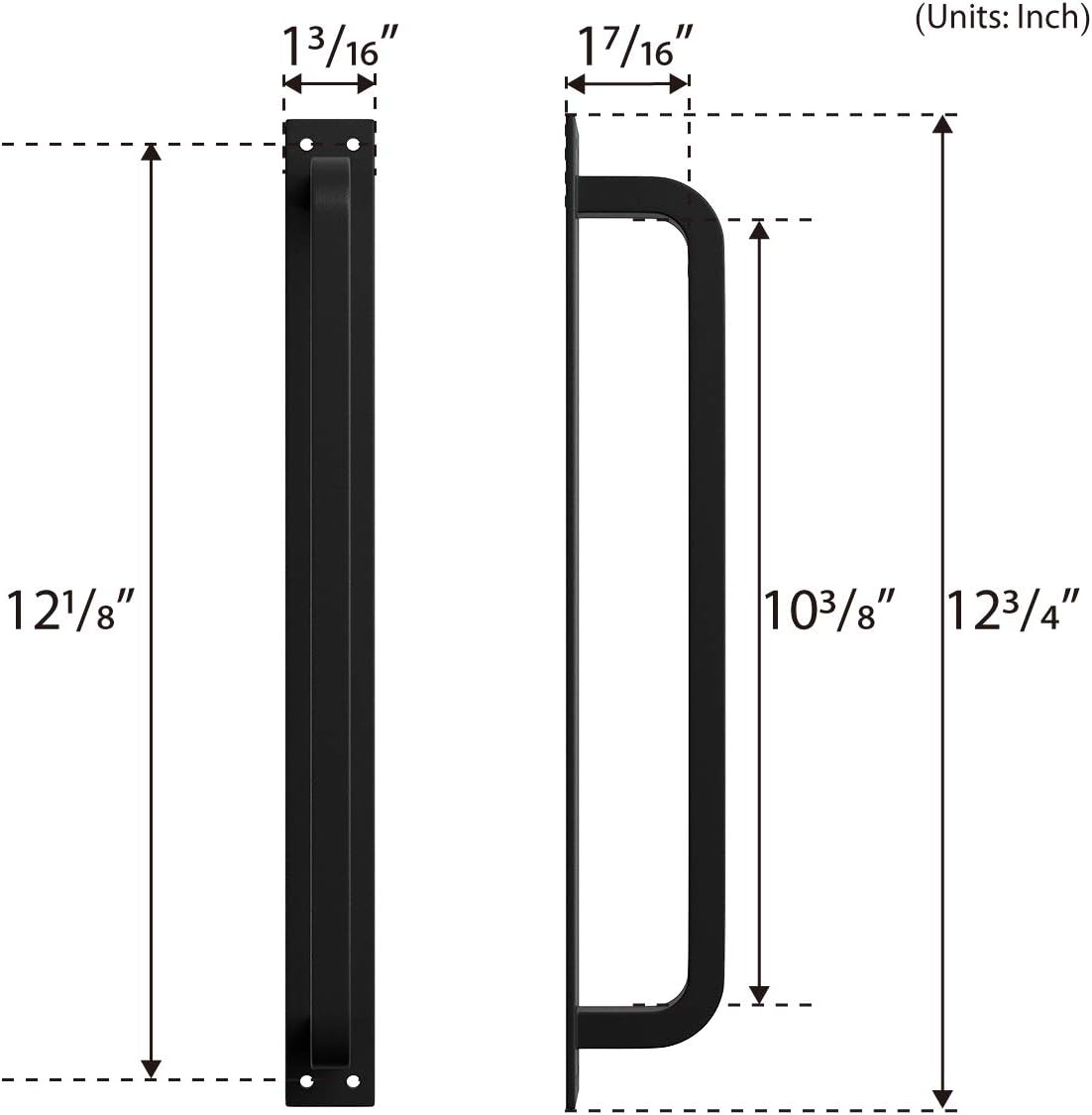 12" Barn Door Handle