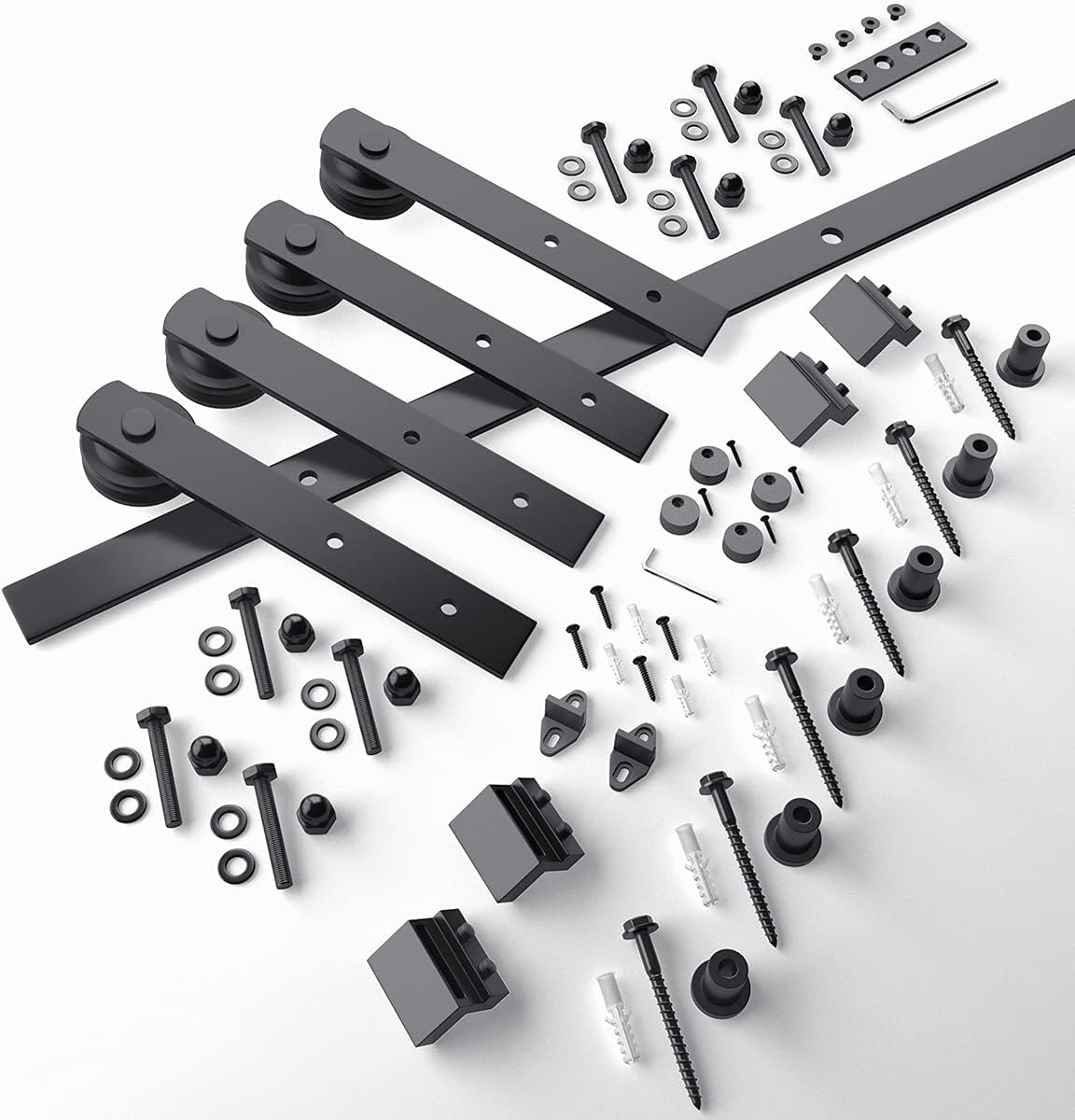 Double Barn Door Hardware, I Shape Hanger