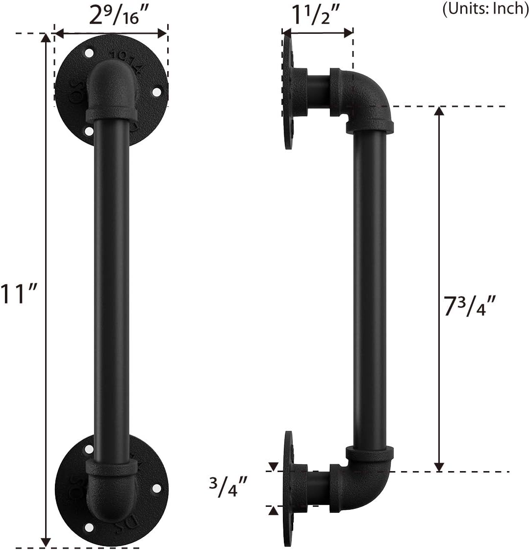 11" Barn Door Handle