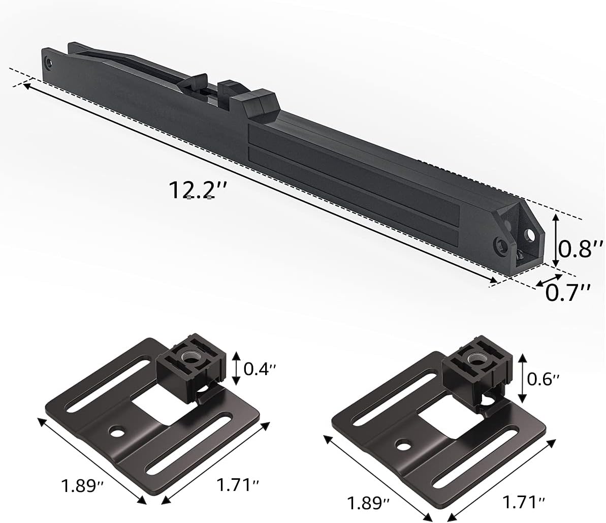 Soft Close Mechanism Hardware Kit, 2PCS