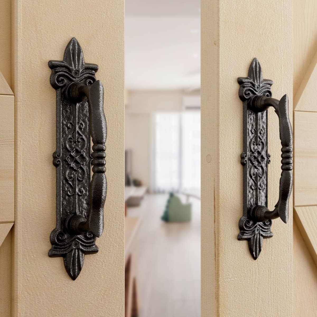 9" Barn Door Handle, 2PCS
