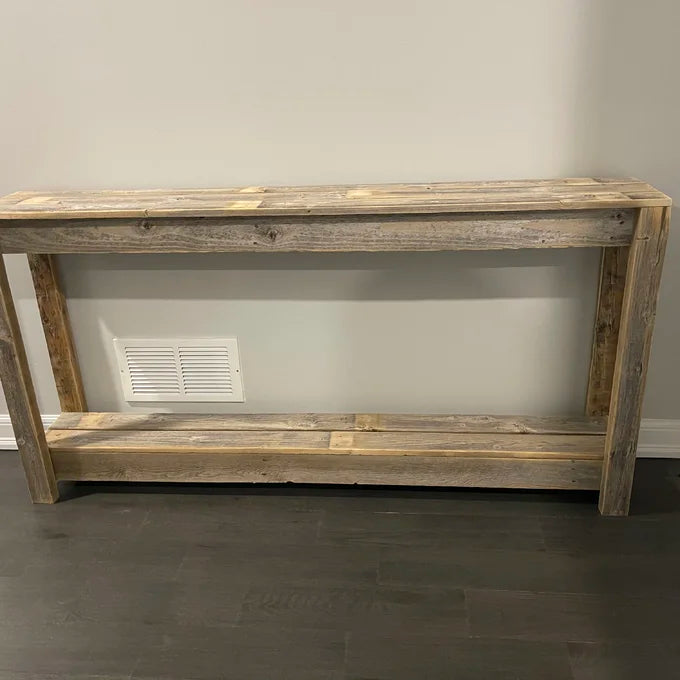 Rustic Solid Wooden Shelf